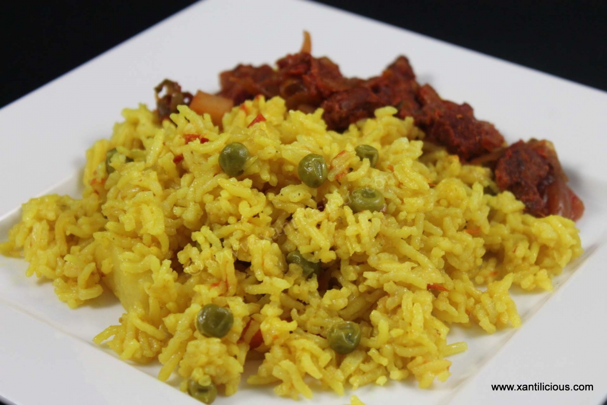 Goan Pulao With Green Peas Xantilicious Com