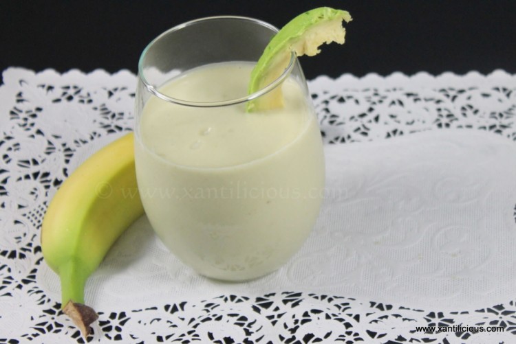 Dairy-Free Avocado Banana Shake