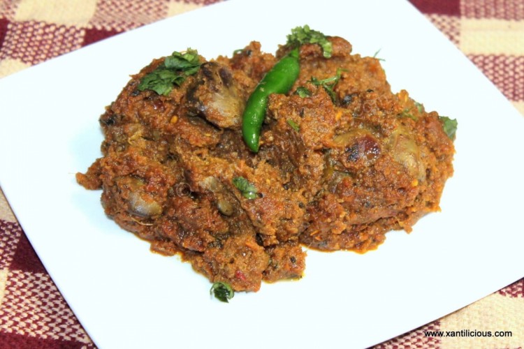 Chicken liver Masala