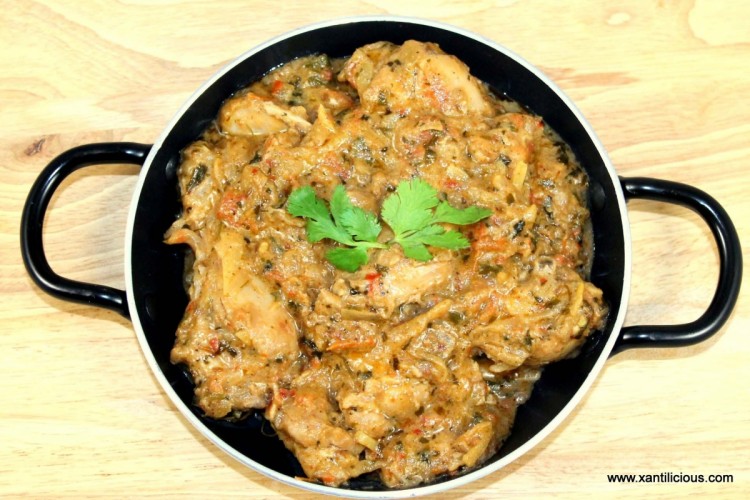 Kadai Chicken (Chicken Karahi)
